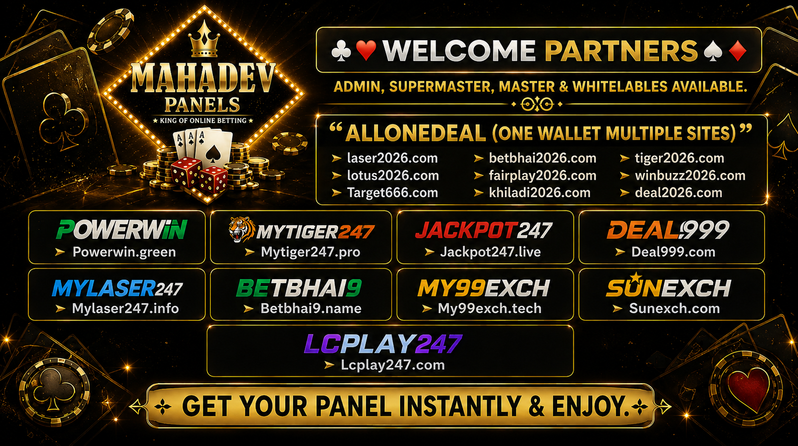Welcome to Mahadev Panel